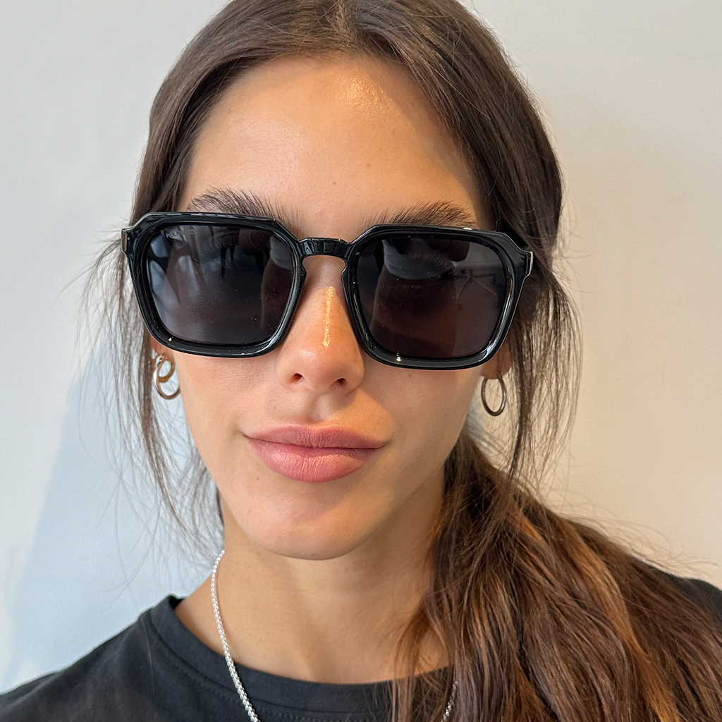 Monaco Negro Brillo Lente Gris Polarizado