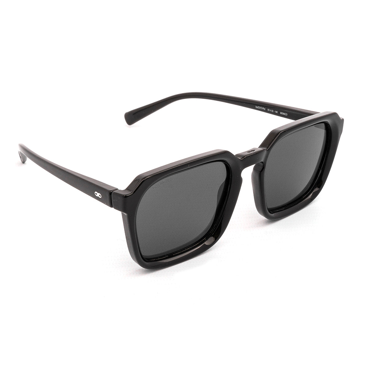 Monaco Negro Brillo Lente Gris Polarizado