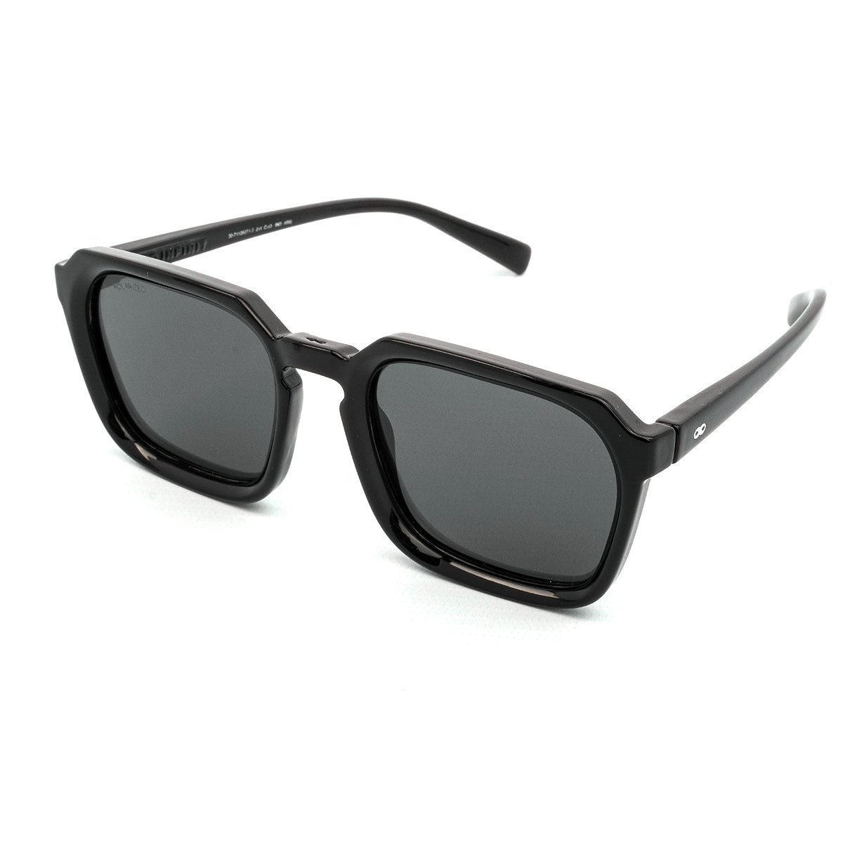 Monaco Negro Brillo Lente Gris Polarizado