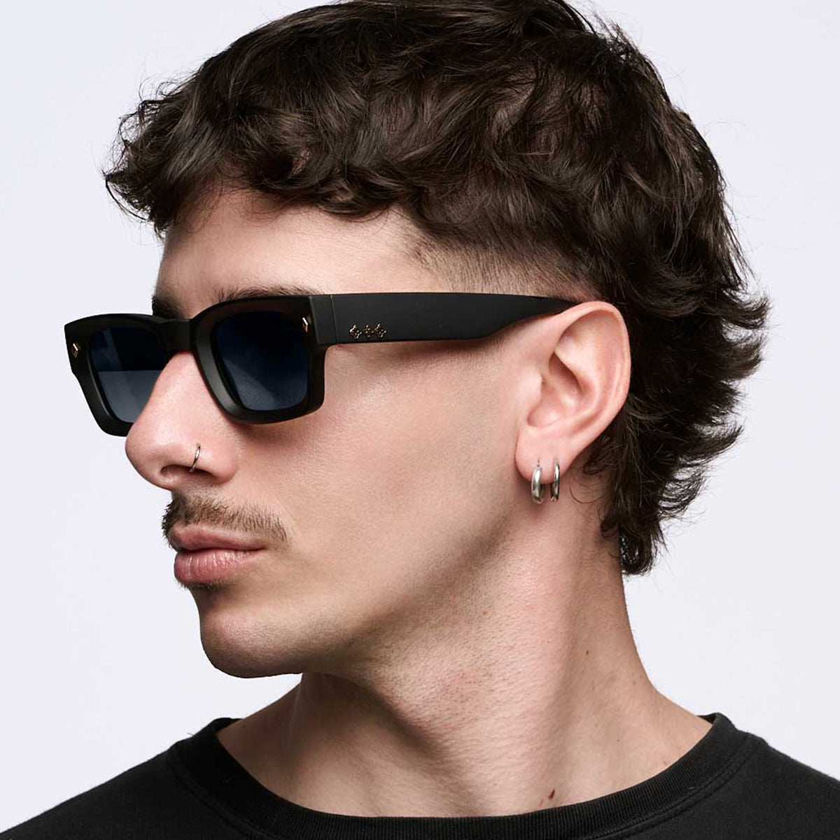 Admiration Negro Mate Lente Gris