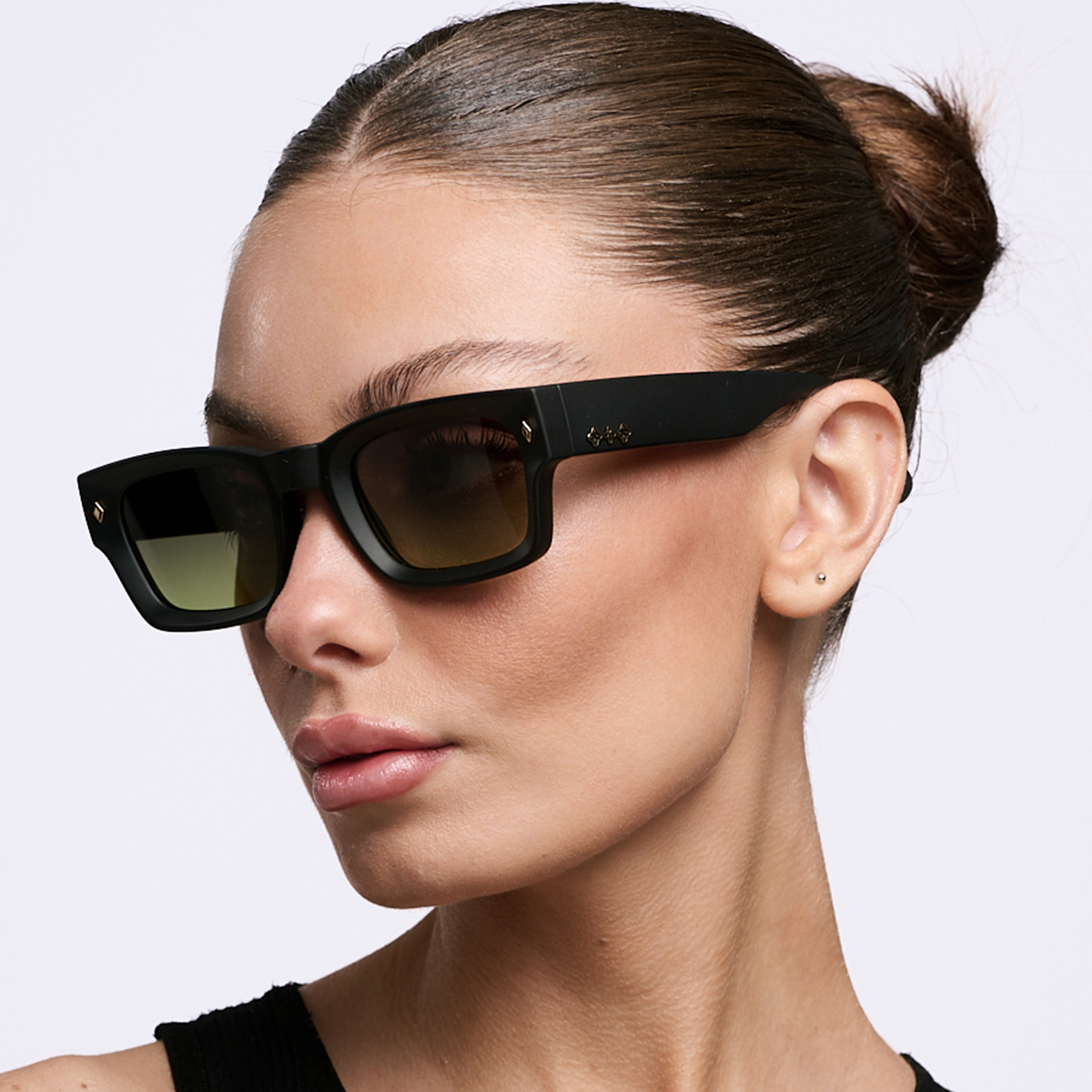 Admiration Negro Mate Lente Verde Musgo Degrade