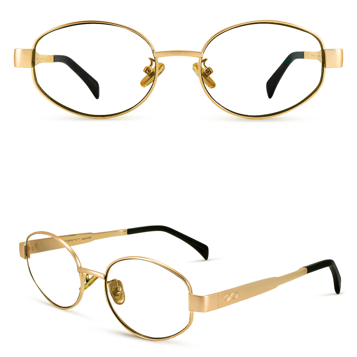 Anteojos Filtro Luz Azul Alaska Dorado