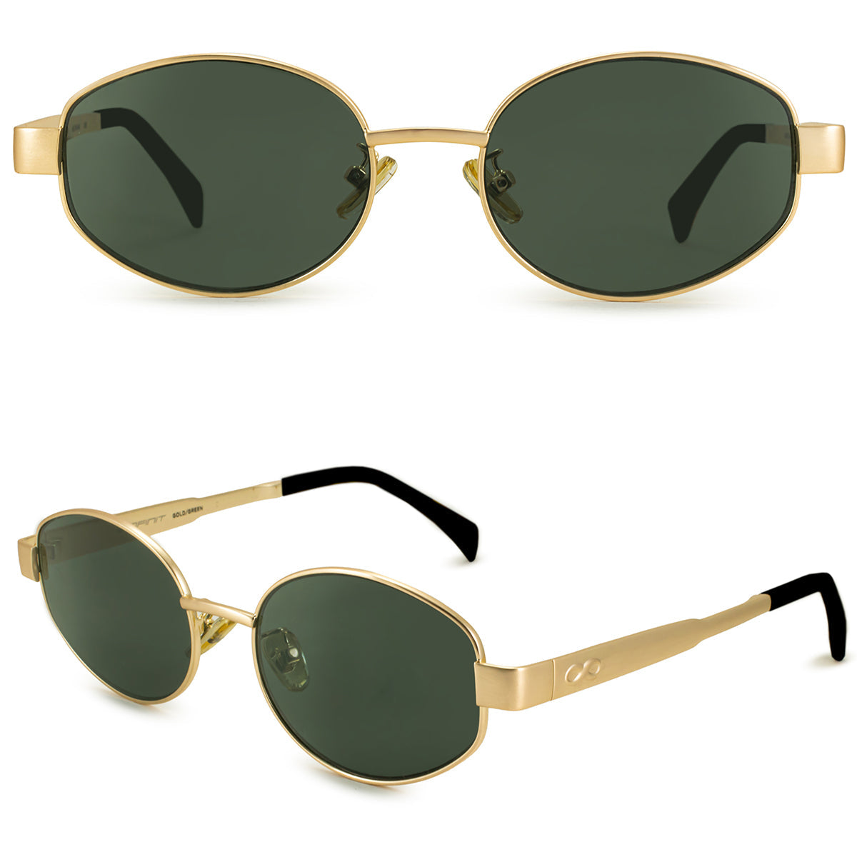 Alaska Dorado Lente Verde