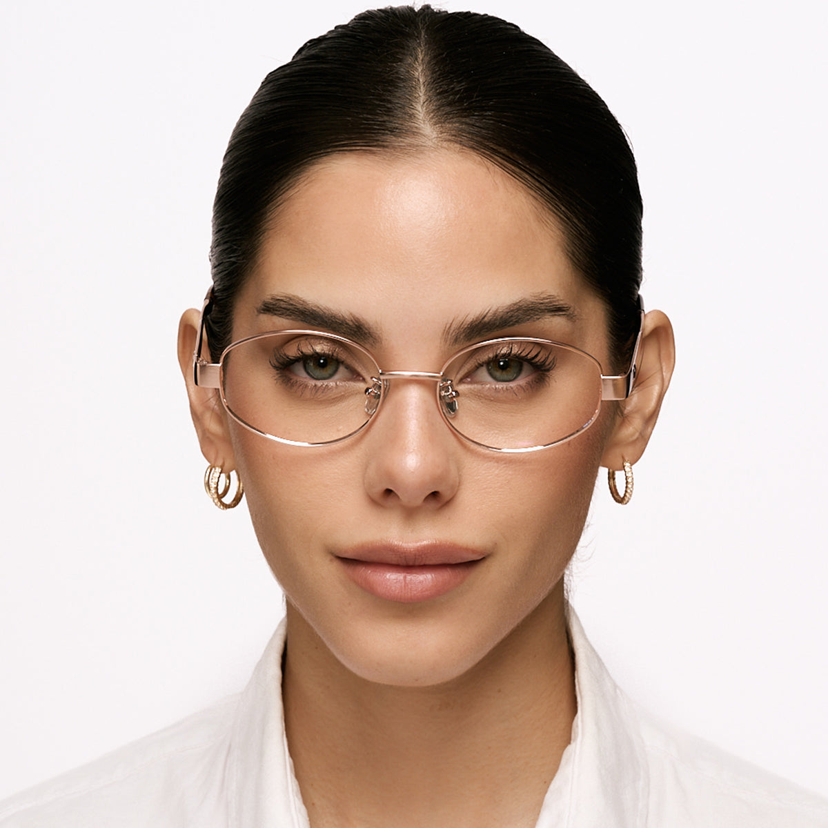 Anteojos Filtro Luz Azul Alaska Dorado Rosado