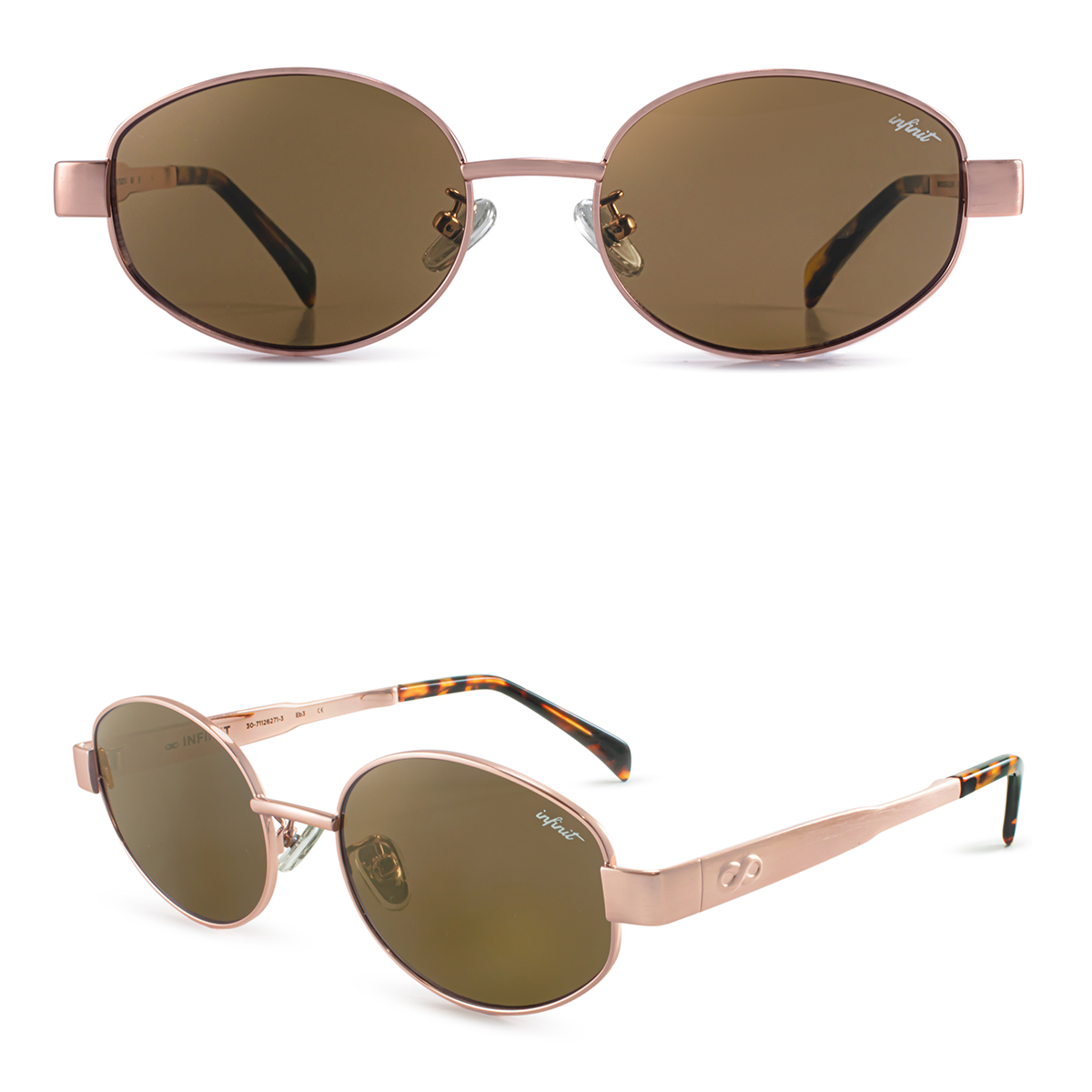 Alaska Dorado Rosado Lente Marron