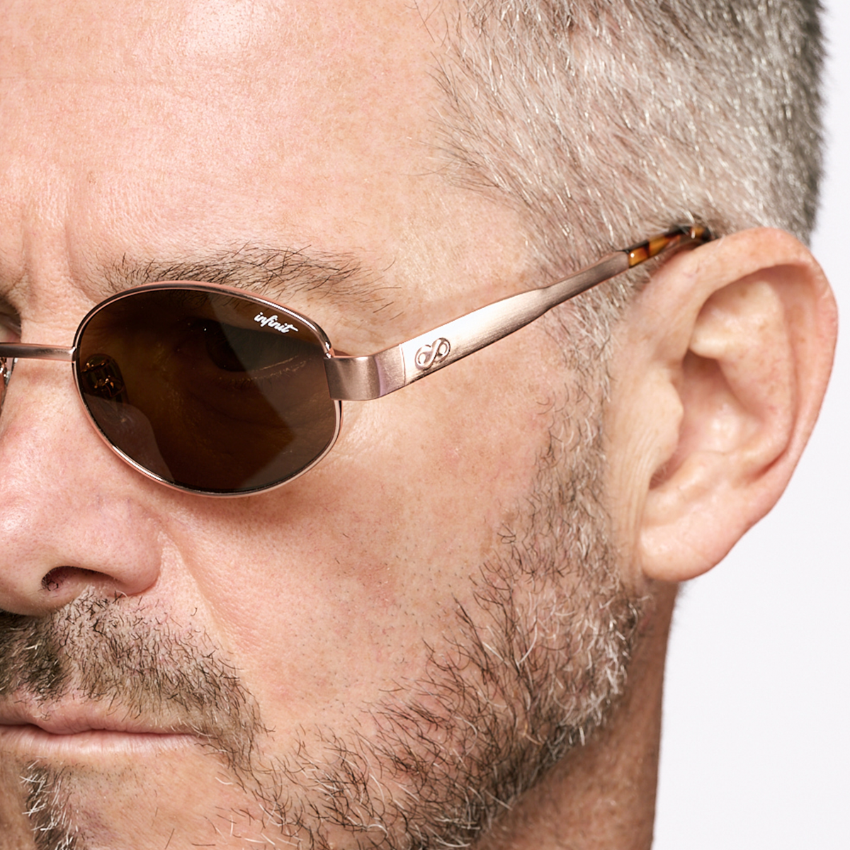 Alaska Dorado Rosado Lente Marron