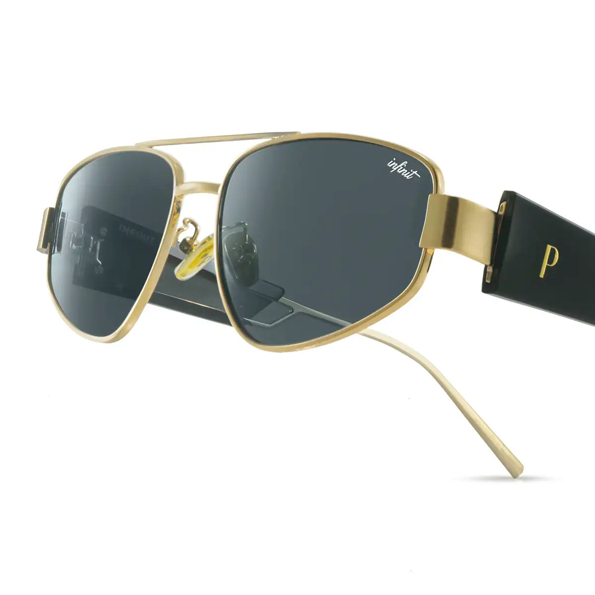 Baku Dorado Lente Gris By Pampita