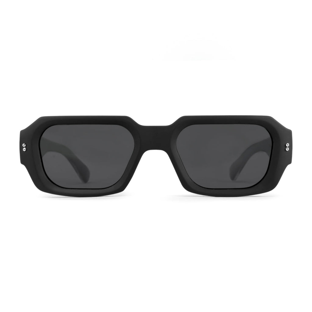 Bronx Negro Mate Lente Gris Polarizado