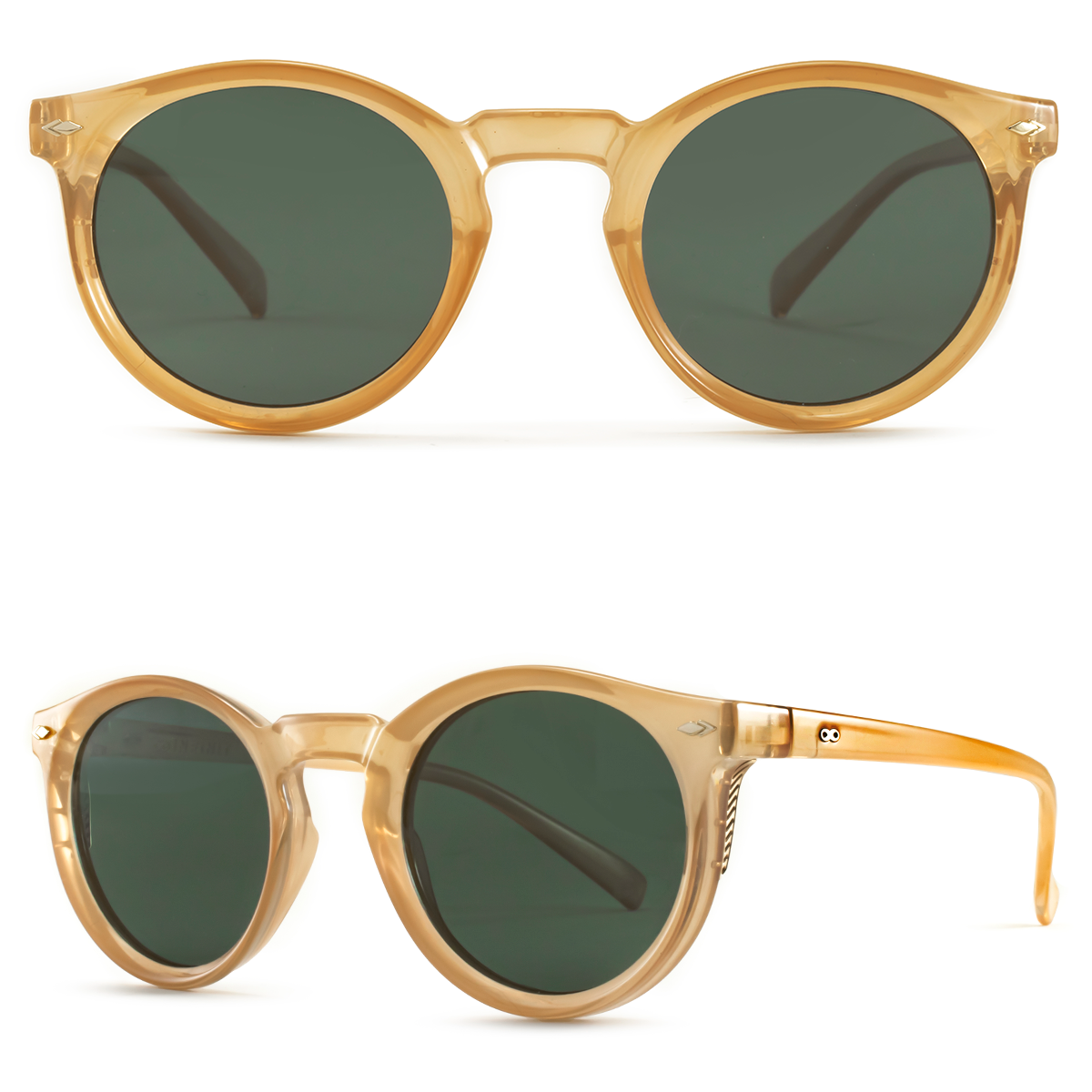 Holbox Honey Lente Verde Polarizado