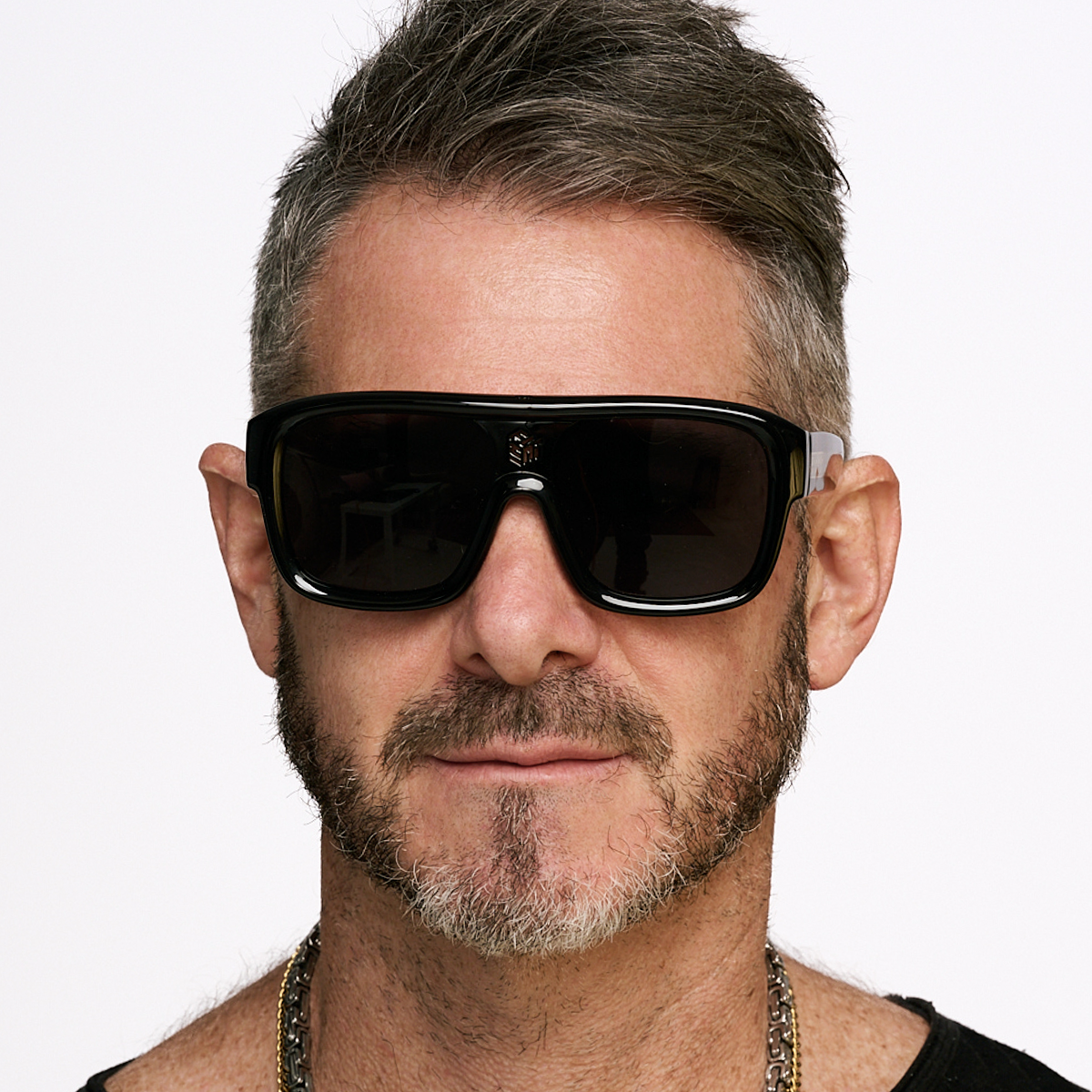 Inflated Negro Carey Lente Gris Polarizado