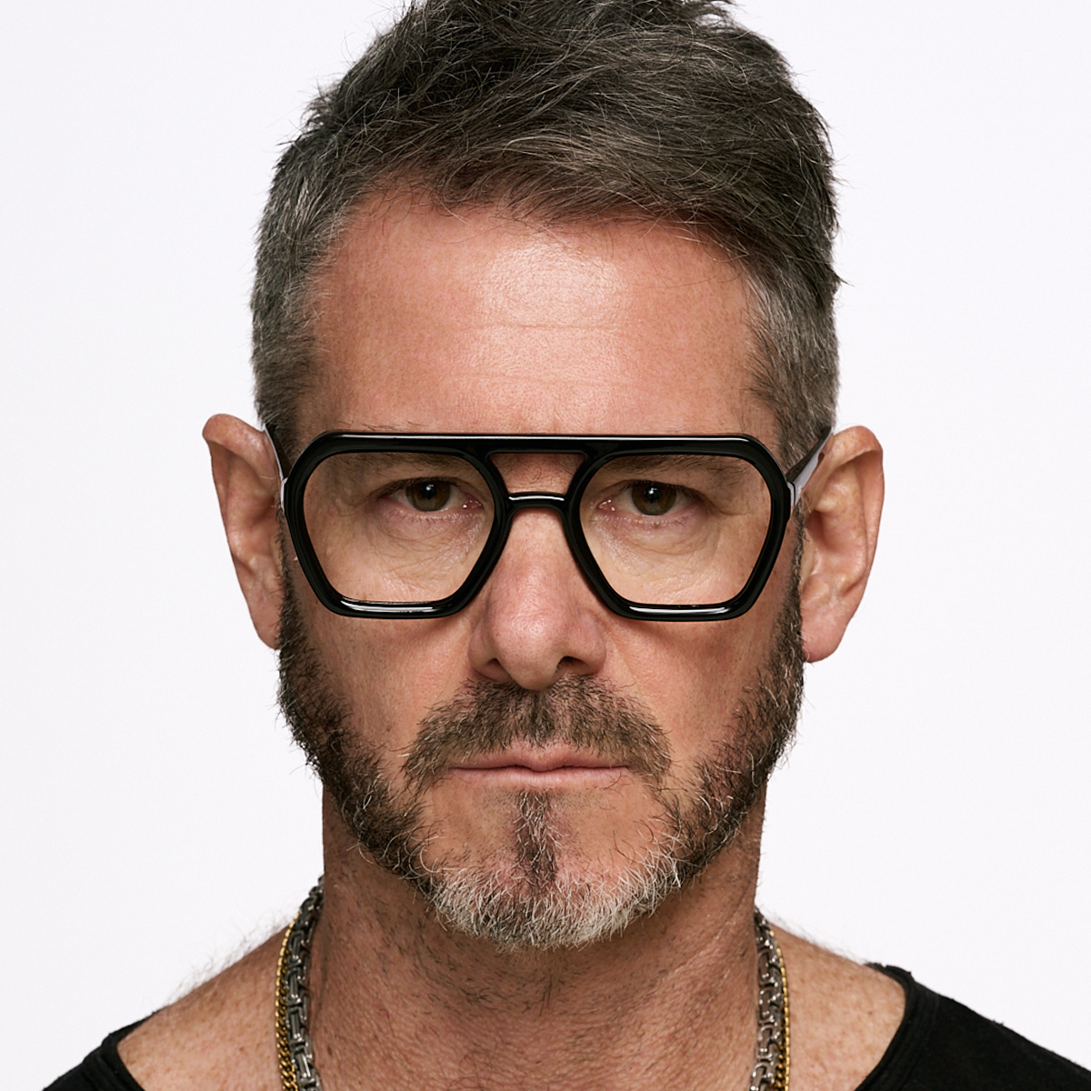 Anteojos Filtro Luz Azul Lyon Negro Brillo