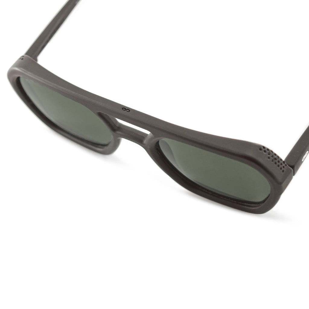 Lyon Negro Mate Lente Verde Polarizado