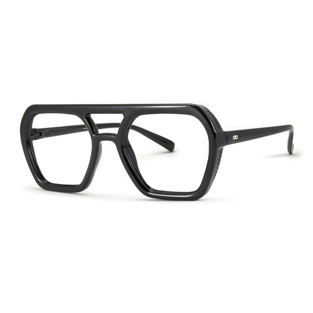 Anteojos Filtro Luz Azul Lyon Negro Brillo