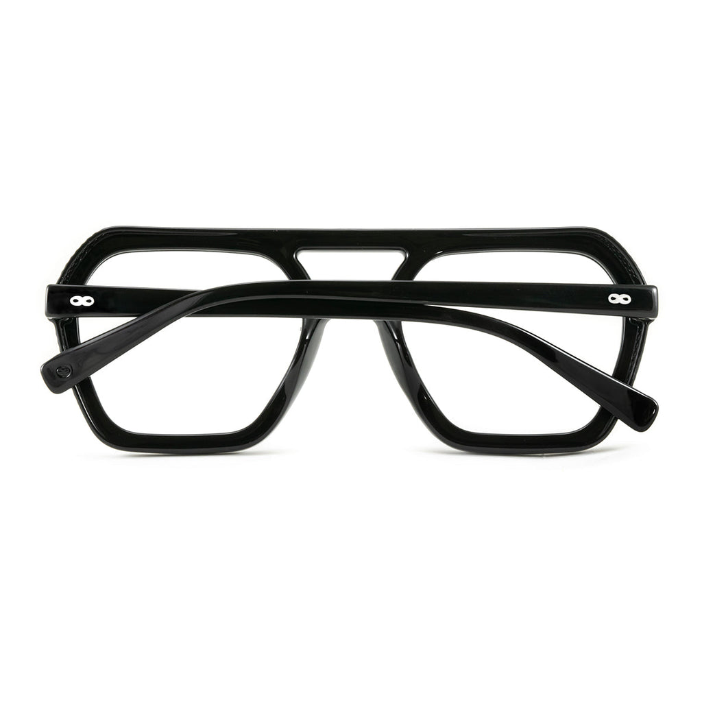 Anteojos Filtro Luz Azul Lyon Negro Brillo