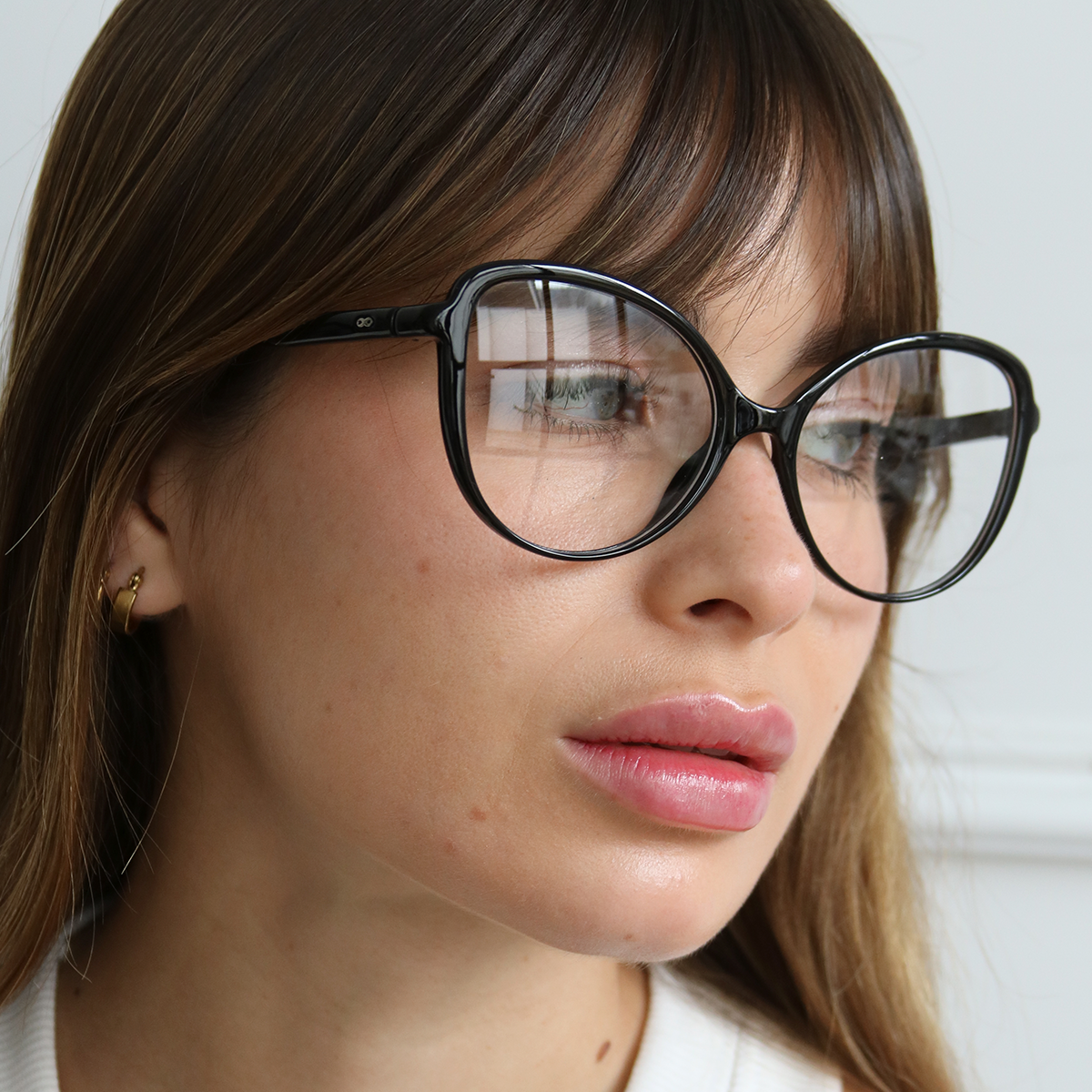 Anteojos Filtro Luz Azul Barcelona Negro Brillo