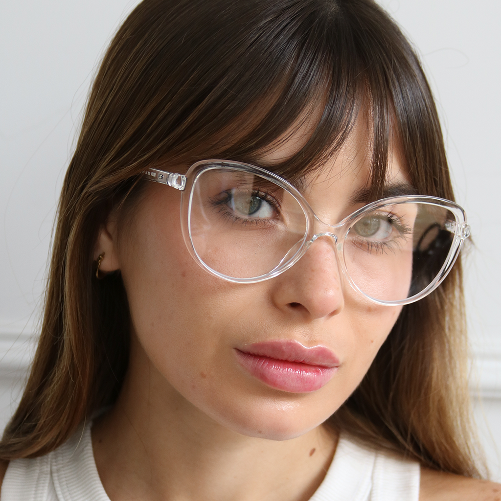 Anteojos Filtro Luz Azul Barcelona Translucido