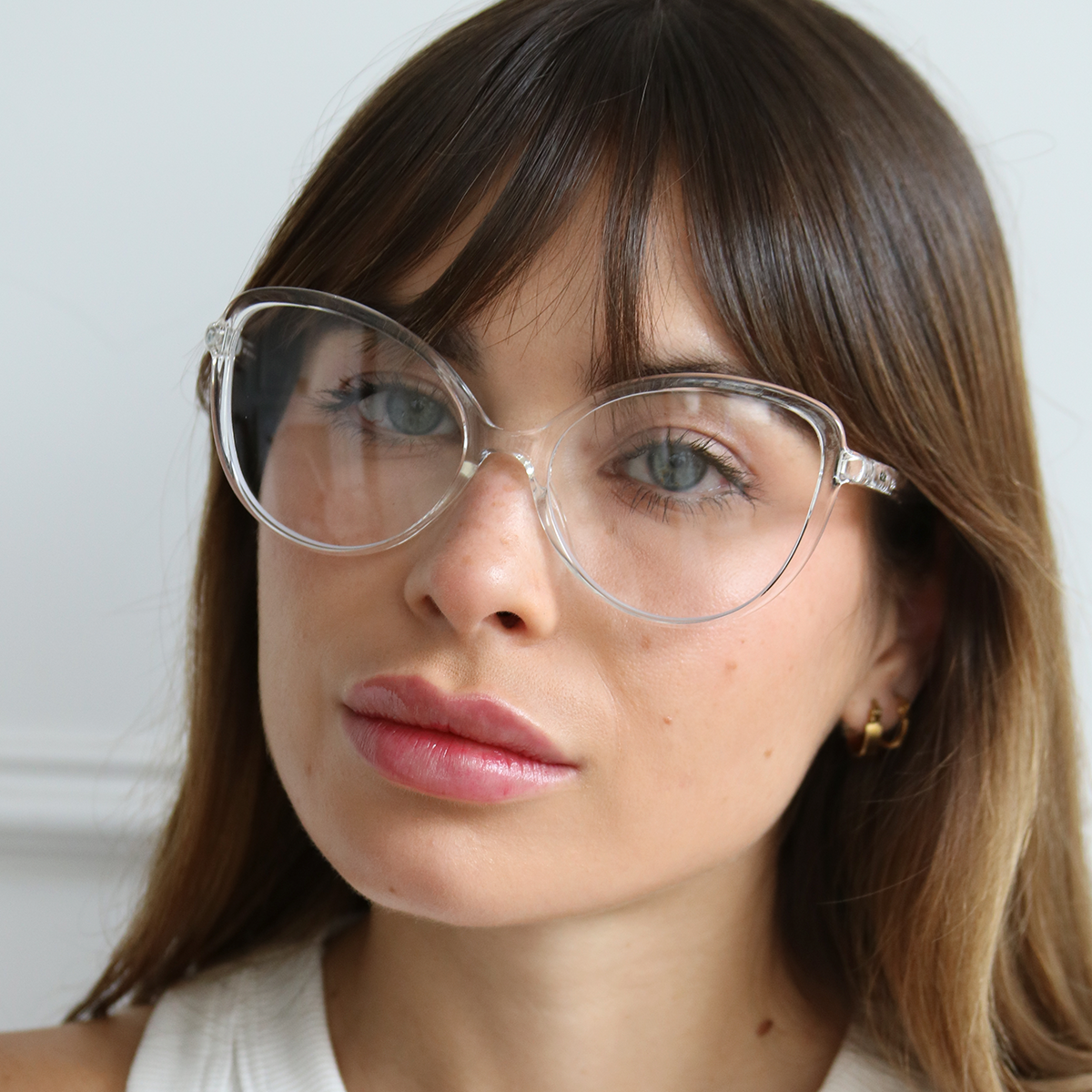 Anteojos Filtro Luz Azul Barcelona Translucido