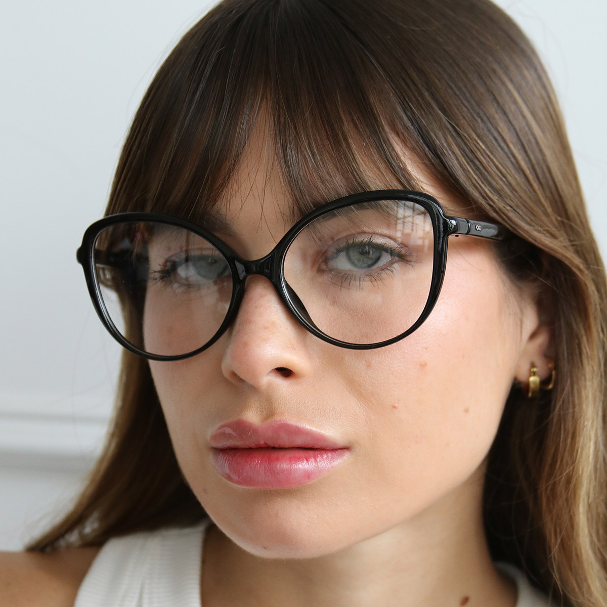 Anteojos Filtro Luz Azul Barcelona Negro Brillo