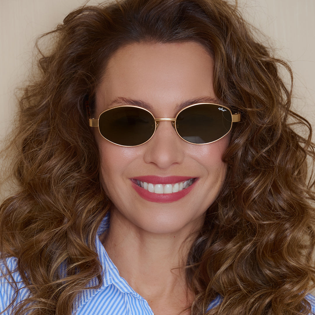 Parma Dorado Lente Gris By Pampita