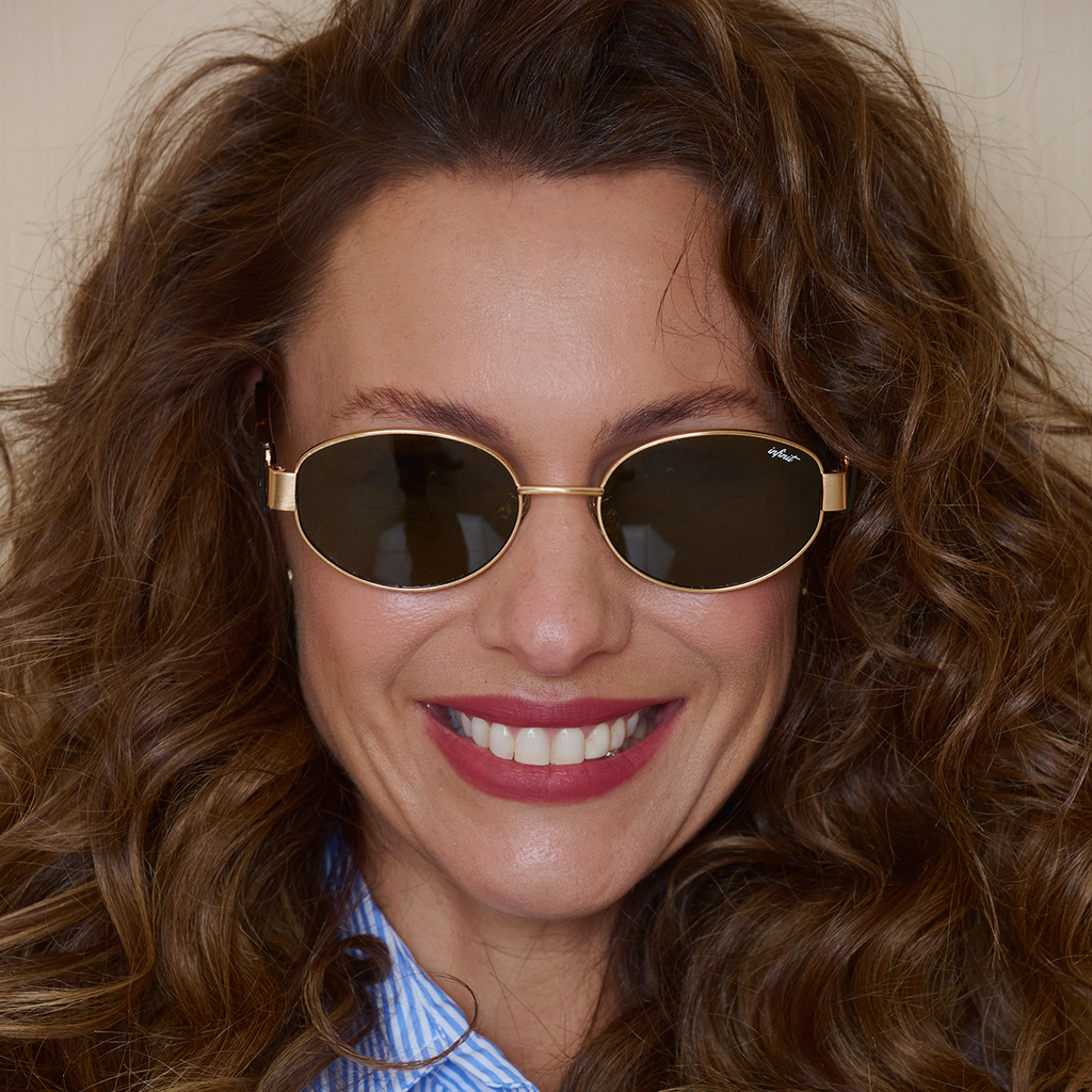 Tenerife Dorado Lente Verde By Pampita