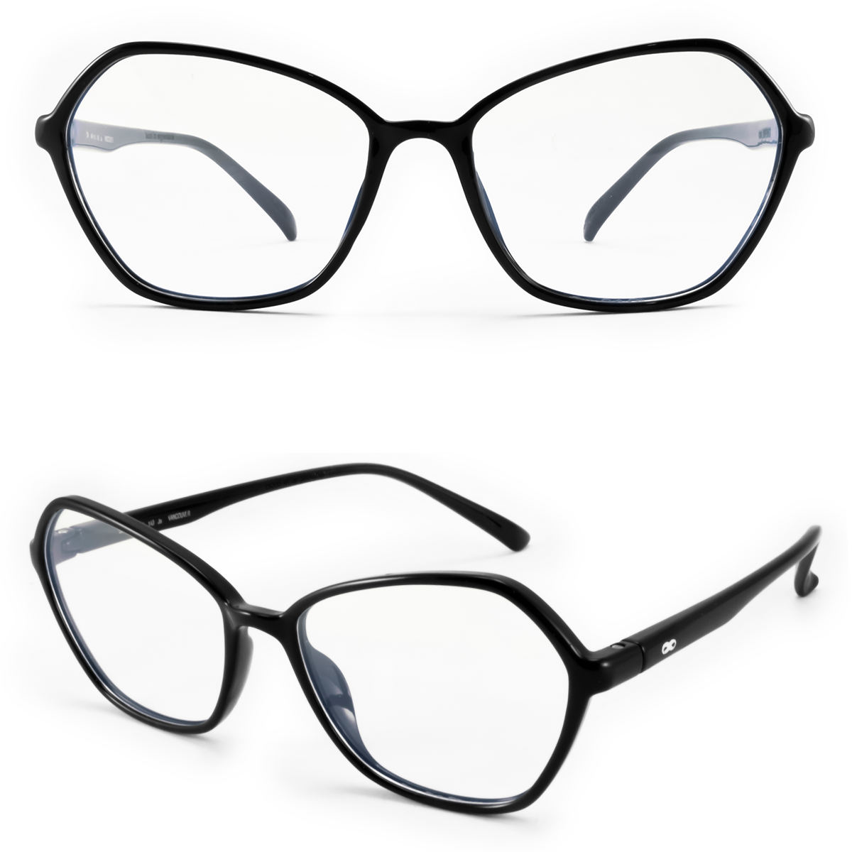 Anteojos Filtro Luz Azul Vancouver Negro Brillo