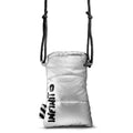 Infinit Mini Bag Porta celular Bandolera Tarjetero Billetera Plateado